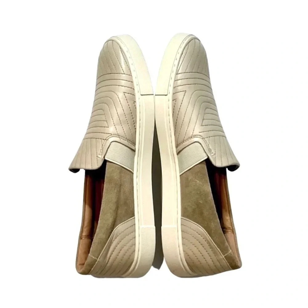 NEW Frye Leather Ivy Stitch Slip-On Sneaker